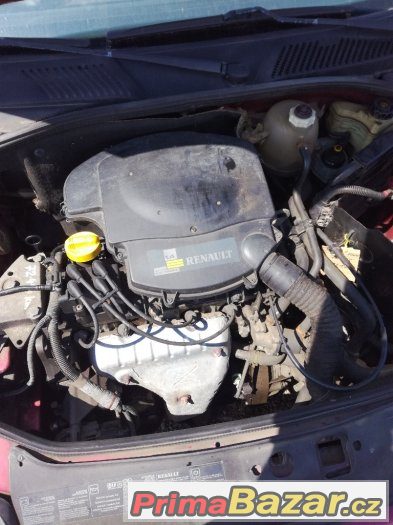 Motor 1.4 55kw renault clio 2