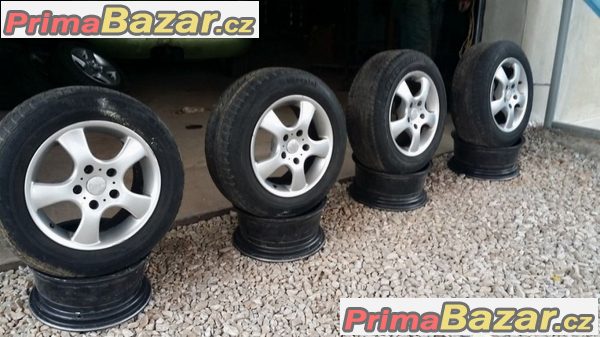 BMW 5x120 7jx15 et38 pneu Continental 195/65 r15