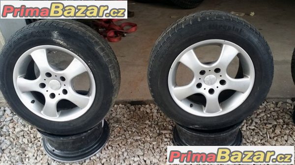 BMW 5x120 7jx15 et38 pneu Continental 195/65 r15