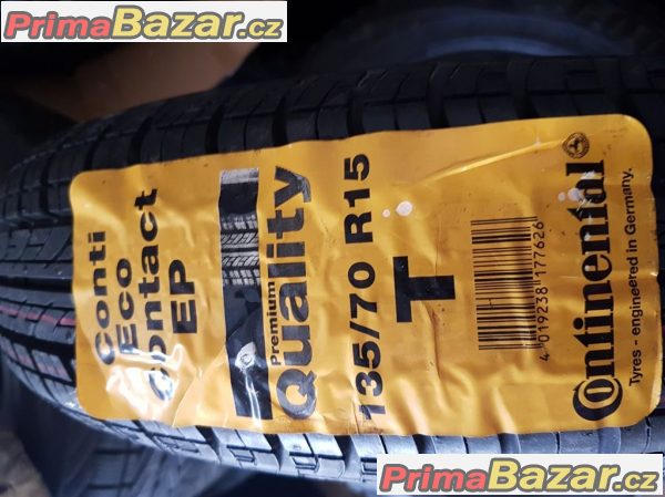 1x pneu nova letni na Smarta Continental conti EcoContact ep 135/70 r15