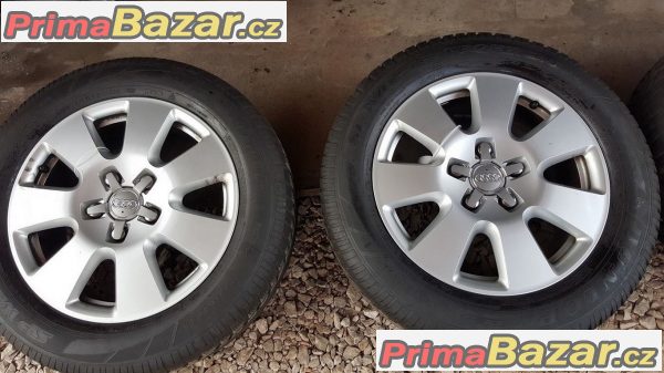 Audi Q7 4L0601025AF  60%vzorek dot1214 5x130 7.5jx18 et53  zet pneu Dunlop SP Sport Winter 3D 235/60 r18