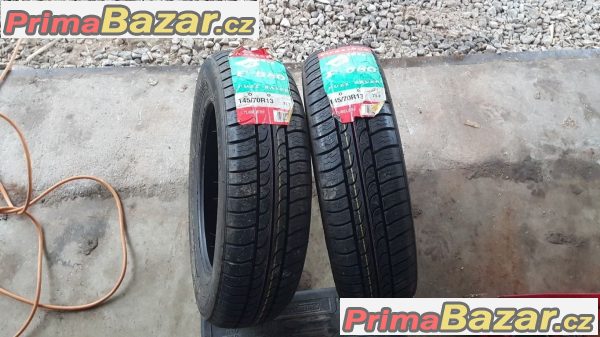 2 x nove, nepoužité pneu Firestone Fuel Saver 145/70 r13 71T