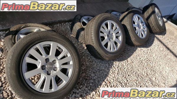 Audi 4F0601025AC letni 2x90 a 2x50% vzorek 5x112 7.5jx16 et45