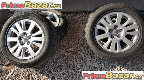 Audi 4F0601025AC letni 2x90 a 2x50% vzorek 5x112 7.5jx16 et45