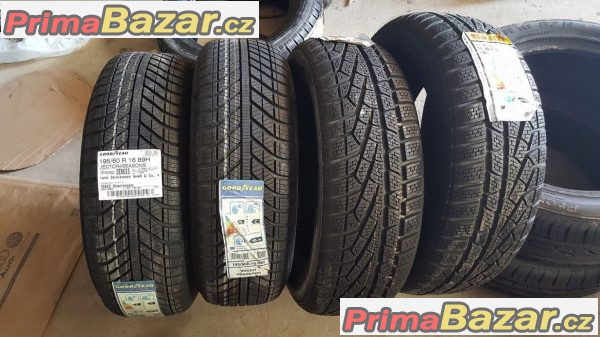 4xpneu nové, nepoužité Goodyear a Pirelli 195/60 r16 89H