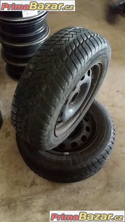 2xPlechovy disk s pneu  Ford 4x108 185/60 r14 82T