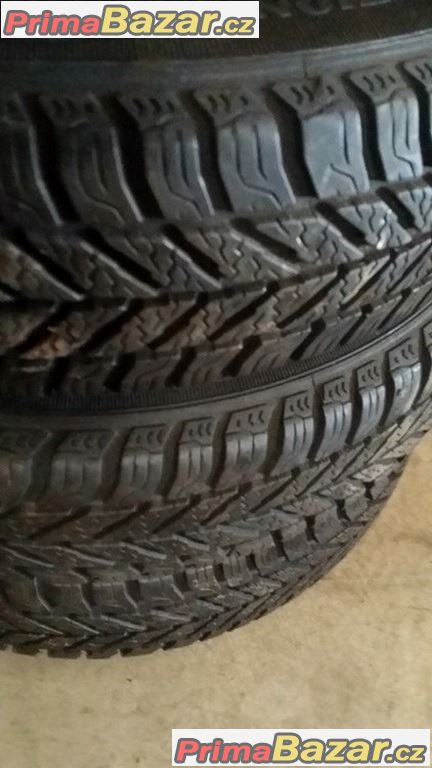 Plechove disky  4x108  4.5jx13 pneu Fulda 135/80 r13