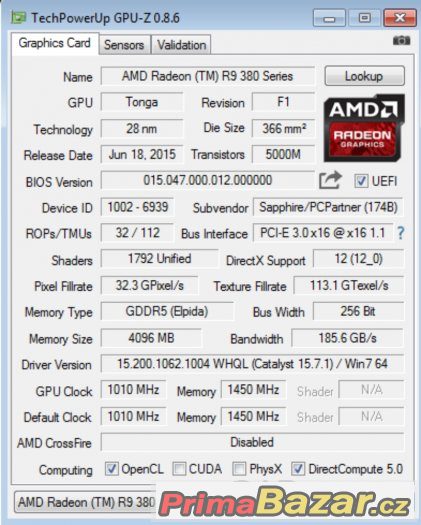 Herní počítač Intel i5 Skylake, 16GB DDR4