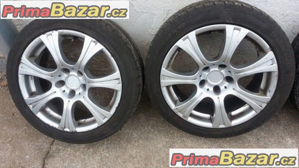 RCD 5x120 8jx17 et20 pneu Continental 225/45 r17