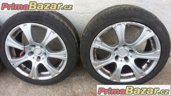 RCD 5x120 8jx17 et20 pneu Continental 225/45 r17