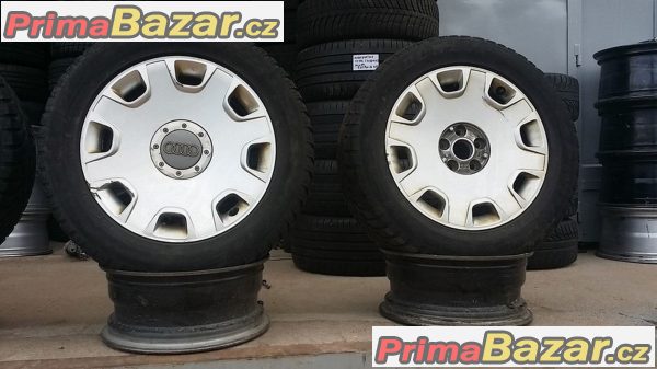 Audi 5x112 7.5jx17 et40 c.d.4E0601025P pneu Dunlop 235/55 r17 99H