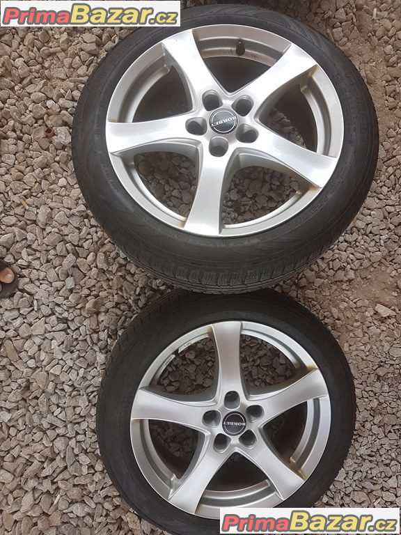 sada Borbet Škoda VW 5x112 7jx17 e