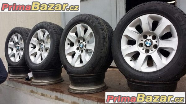 Bmw 5x120 7jx16 is20 pneu pirelli 2 60% 225/55 r16 95W