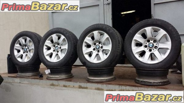 Bmw 5x120 7jx16 is20 pneu pirelli 2 60% 225/55 r16 95W