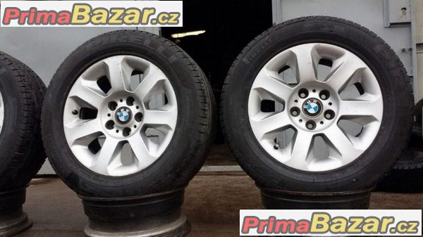 Bmw 5x120 7jx16 is20 pneu pirelli 2 60% 225/55 r16 95W