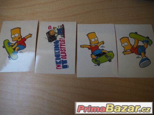 SAMOLEPKY A TETOVÁNÍ SIMPSONOVI SAMOLEPKY A TETOVÁNÍ SIMPSONOVI