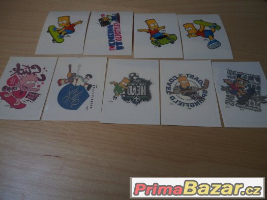 SAMOLEPKY A TETOVÁNÍ SIMPSONOVI SAMOLEPKY A TETOVÁNÍ SIMPSONOVI