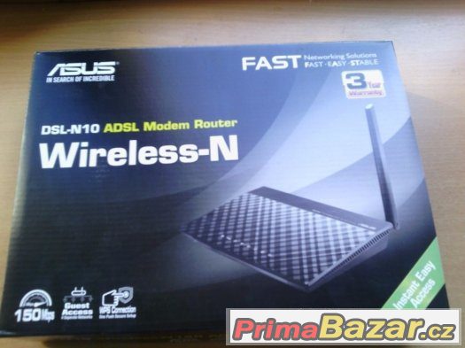 Prodám nový modem/router Asus DSL-N10