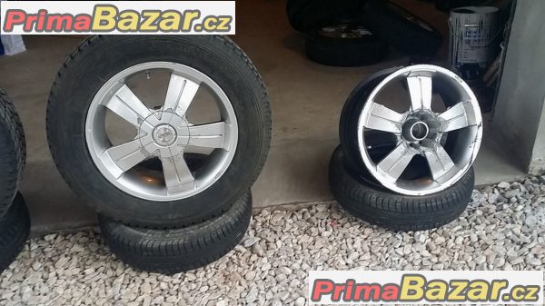 Mak s dvoji rozteči 5x120 a 5x114.3  7.5jx17 et20