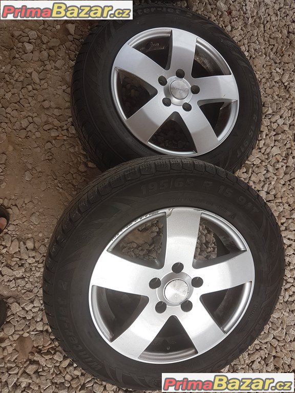 sada WheelWorld Škoda VW 5x112 6.5jx15 et50