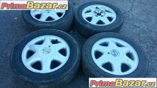 Mg 4x100 5.5jx15 et46 pneu Goodyear 195/60 r15