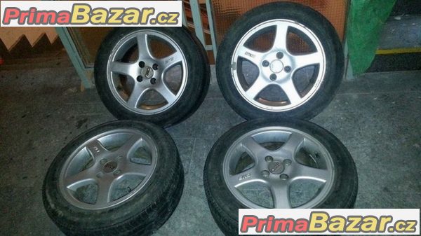 CMS 4x100 7Jx15 et37 pneu Goo