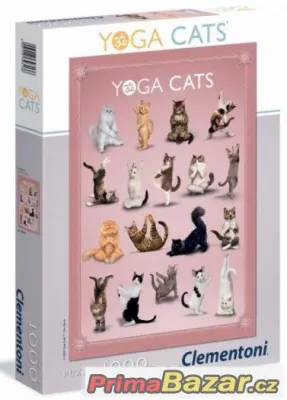 Puzzle Joga kočičky 1000 ks