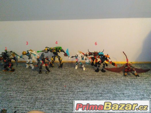 LEGO HERO FACTORY 6x  BIONICLE 2x