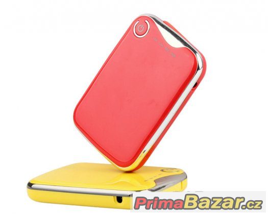 Power bank s kapacitou 3000mAh žlutá / červená Power bank s kapacitou 3000mAh žlutá / červená