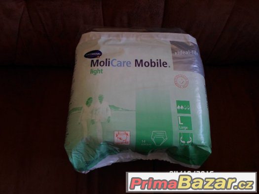 Prodám zalepovací plenkové kalhotky MoliCare Mobile Light. 1