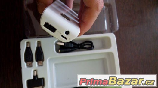 AKCE 1+1 Power Bank kapacita 4400mAh - bílá - POSLEDNÍ KUS AKCE 1+1 Power Bank kapacita 4400mAh - bílá - POSLEDNÍ KUS