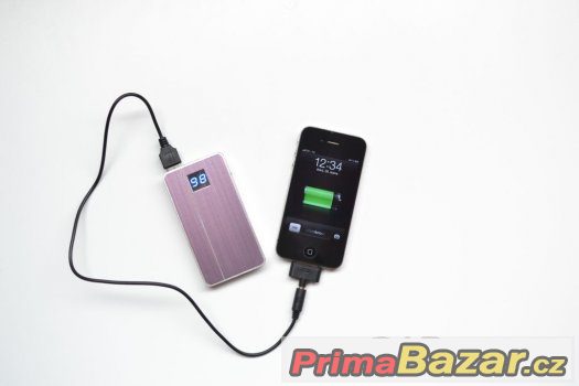 AKCE 1+1 Power Bank kapacita 4400mAh - bílá - POSLEDNÍ KUS