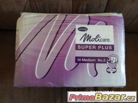 Prodám zalepovací plenkové kalhotky MoliCare Super Plus. 14