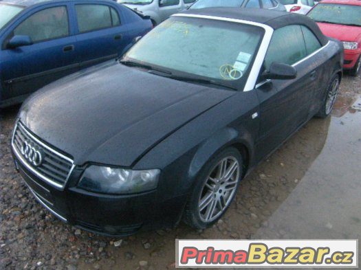 Audi A4 8E cabrio 2.4i - náhradní díly