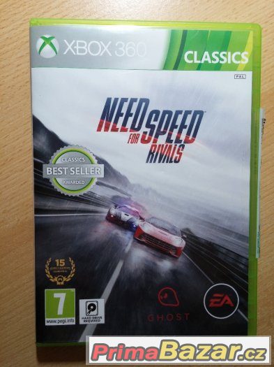 Hra na Xbox360 NEED FOR SPEED RIVALS