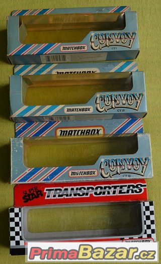 Krabičky Matchbox Convoy