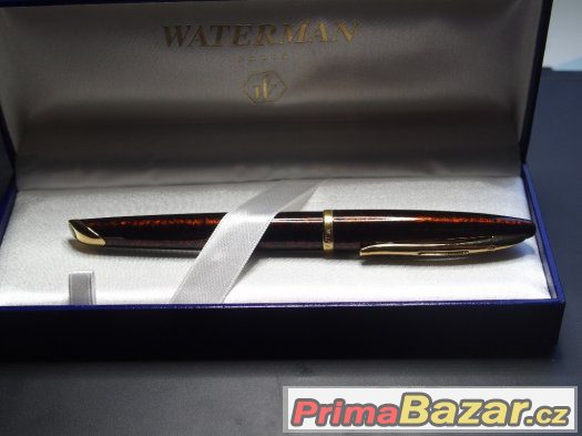 plnící pero waterman carene marine amber GT