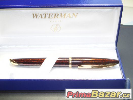 plnící pero waterman carene marine amber GT