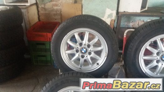 Orig. Alu Kola BMW 3 - 5 x 120 - 15´´ – fotografie 4