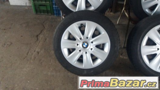 Plech. Disky BMW 3 - 5 x 120 - 16´´ - ZIMNÍ + POKLICE