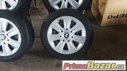 Plech. Disky BMW 3 - 5 x 120 - 16´´ - ZIMNÍ + POKLICE