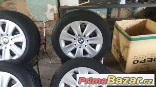 Plech. Disky BMW 3 - 5 x 120 - 16´´ - ZIMNÍ + POKLICE