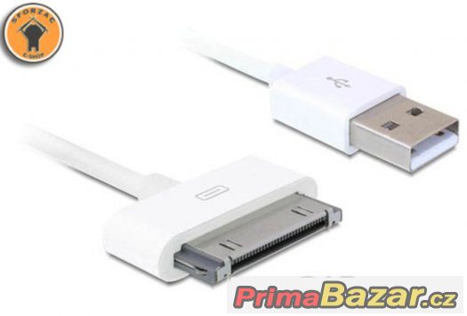 Datový a nabíjecí kabel USB iPhone 4/4S/3G/3GS/2G