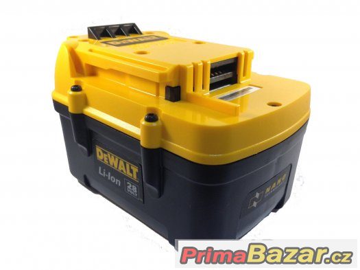 2 Kusy – Použitý akumulátor DeWALT DE9280 Li-ion 28V 2.2A Li