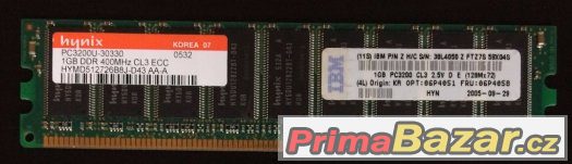 Hynix 1GB DDR400 CL3 ECC PC3200 184PIN