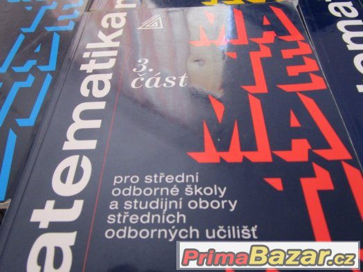 Prodám učebnice : Matematika, posloupnosti a finanční M