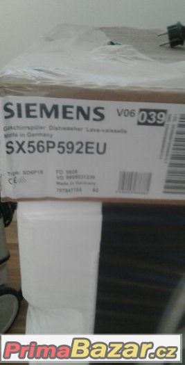 Myčka Siemens NOVÁ, NEROZBALENÁ  SX56P592EU