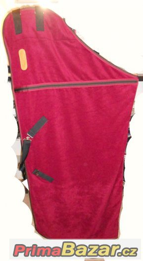 Kentaur Fleecová deka červená velikost L Nová