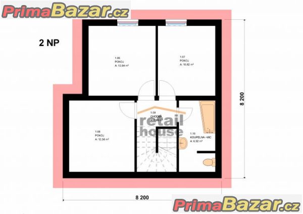 Rodinný dům Pegas Top Plus, 5+kk+G, 112 m2 Rodinný dům Pegas Top Plus, 5+kk+G, 112 m2