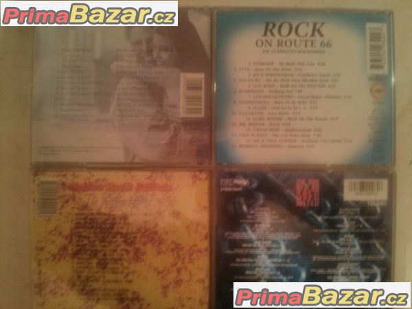 Prodám originální CD - Best of Rock, Metal, Pop - balady